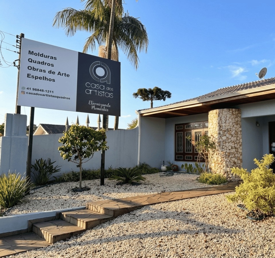 Fachada da Casa dos Artistas
